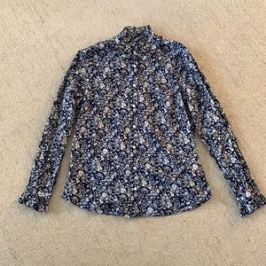 J. Crew Liberty Audrey Button Down in Summer Bloom (Small)